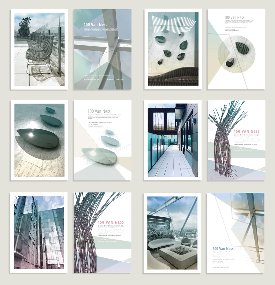 Postcards 100 van ness 6 cards web